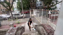 Neighborhood Kids Chase Down Alleged Package Thief