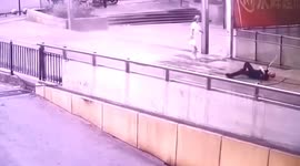 Electrocuted jet washer saved by quick acting cop