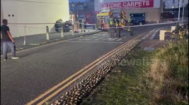 Vehicle Lodged Inside House After Crash Near Eastbourne Shopping Centre