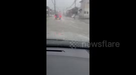 Japan: Heavy Downpour Continues In Wide Areas 5