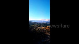 US: Bear Fire Spreads Rapidly In Tahoe National Forest On Labor Day