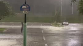 Downpour In Dania Beach