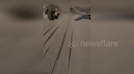 Firefighting plane Tanker 122 takes on first mission