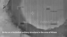 Lebanon: IAF struck Hezbollah military structures in Lebanon