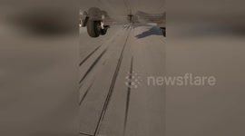 USA: CAL FIRE's Newest Aerial Firefighter, Tanker 122, Takes to the Skies in Historic First Mission
