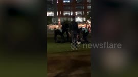 Manchester Police officers pin down and punch man in latest brutal arrest