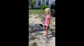 Dad surprises daughter with the puppy she has been dreaming of for years