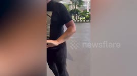 British husband, 51, and Thai wife, 25, questioned by police over 'shopping mall rage attack on Chinese mother and daughter duo'