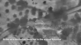 Lebanon: Strikes on a Hezbollah launchers