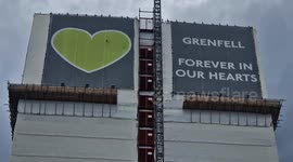 Scenes from Grenfell Tower as inquiry report is published