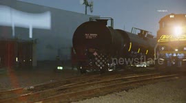 USA: Tanker Railcar Derailment
