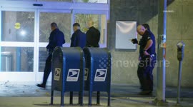 USA: Ventura Boulevard Business Vandalized With Possible BB Gun Windows Shattered