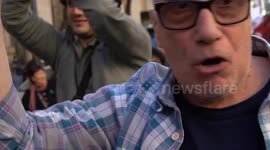 Pensioners in Argentina protest as president Milei vetoes