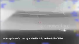 Israel: Successful Interceptions by Israeli Naval Missile Ships