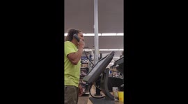 Walmart Shopper Asks For Assistance Over Intercom