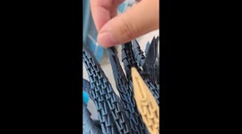 Incredible origami dragon sculpture impresses in China