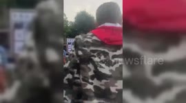 Belgium: Pro-Palestine activists protest in Belgium against the war on Gaza