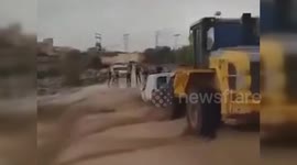 Tunisia: Torrential floods in Kasserine - Tunisia due to the heavy rain