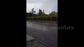 Italy: Severe Wether With Heavy Rain, Winds, And Hail Batters Catania