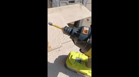 Spider Spins On Drill