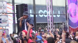 United States: LL Cool J Performs On NBC Today Show in New York