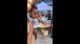Close call: toddler nearly bites Into snake's head, gains 10 million views on tiktok