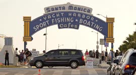 115th birthday celebration of Santa Monica pier in California