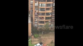 Super Typhoon Makar causes massive damage in Hai Kou Shi, China