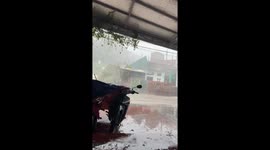 Super Typhoon Yagi hits northern Vietnam causing strong winds and heavy rain
