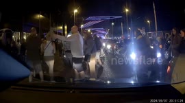 Chaos in Blackpool after world fireworks championship finishes on the main promenade