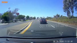 Altercation Between Drivers After Near-Miss