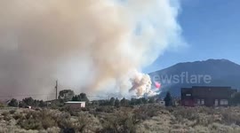 US: Davis Fire Burns South Of Reno Triggering Widespread Evacuations 4
