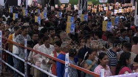 Thousands of Worshippers thronged Ganesha Pandals in mumbai to celebrate Ganesha Utsav