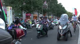 Germany: Pro-Palestinian Motorcade and Pro-Israel Counter-Protest Clash in Berlin