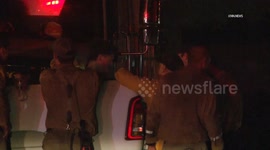 United States: Highland The Line Fire Injures Firefighter