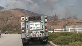 United States: Highland Line Fire Continues Burning Out Of Control