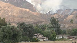 United States: Highland Line Fire Continues Burning Out Of Control 2