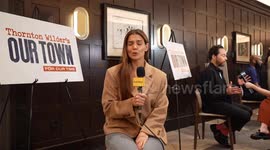 USA: Behind the scene during Our Town press preview