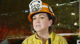 USA: Hawthorne Plane Crashes in Street PIO Briefing on Camera
