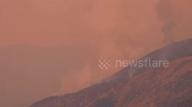 US: Line Fire Grows Explosively, Prompts Thousands To Evacuate In Southern California 15