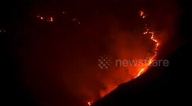 US: Line Fire Grows Explosively, Prompts Thousands To Evacuate In Southern California 12