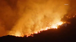 United States: San Bernardino County Line Fire Continues To Make Its Way Toward Highway 38