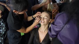 United States: Backstage of The Fashion Show by Christian Cowan