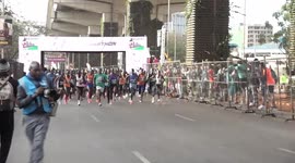 Nairobi City Marathon held along Chinese-built Nairobi Expressway
