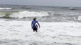 High Surf and Rip Currents in Jacksonville Beach