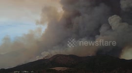 Trabuco Canyon, California fire on September 9, 2024