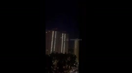 Drone strike damages residential building in Moscow region