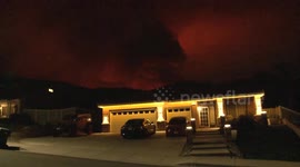 Airport Fire Spreads Toward Riverside County