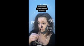 Body mod addict called a ‘freak' whose appearance has kids running away crying wants record for ‘world's largest nostrils’ (part 2)