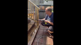 Power Washing Hack Using Tennis Ball